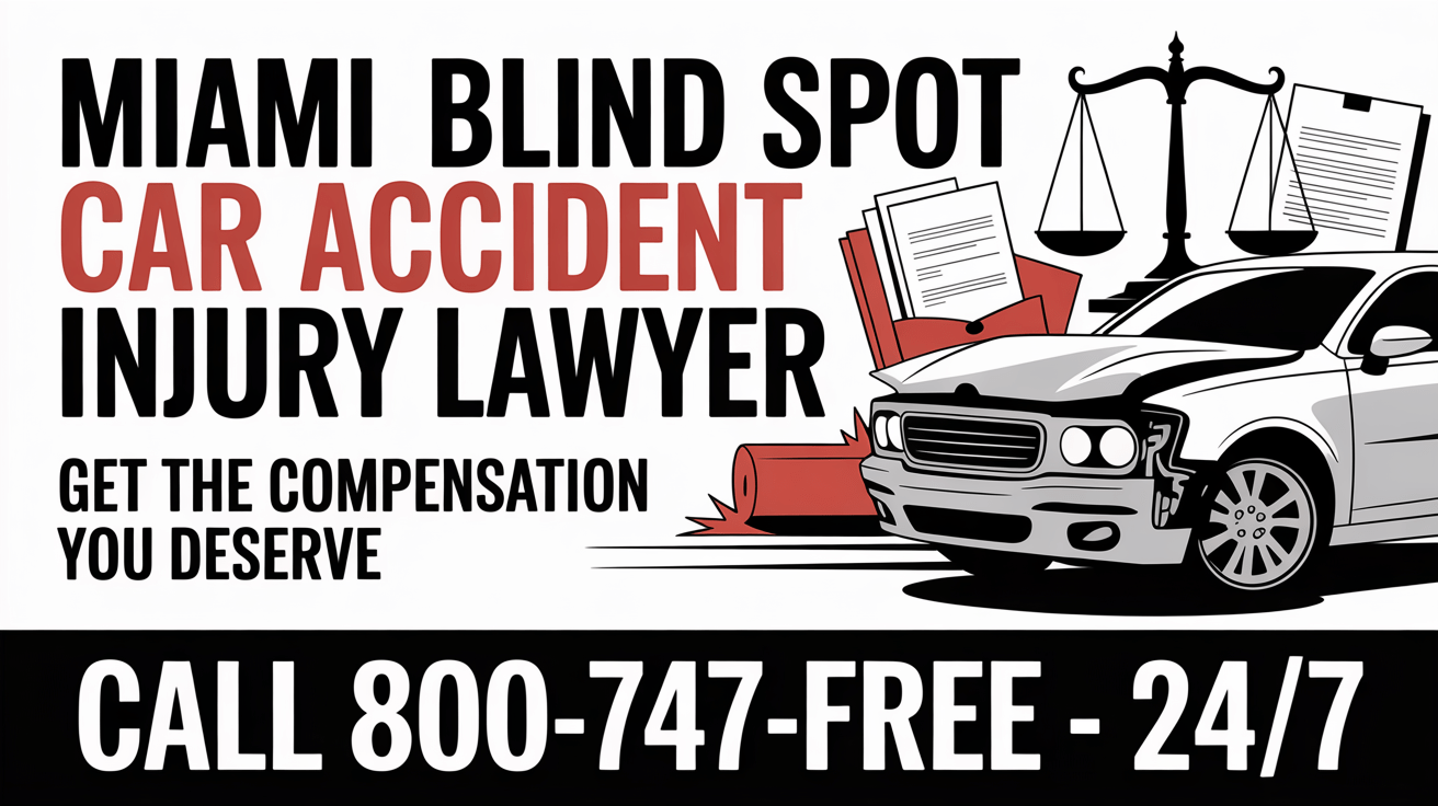 Miami Blind Spot Car Accident Injury Lawyer