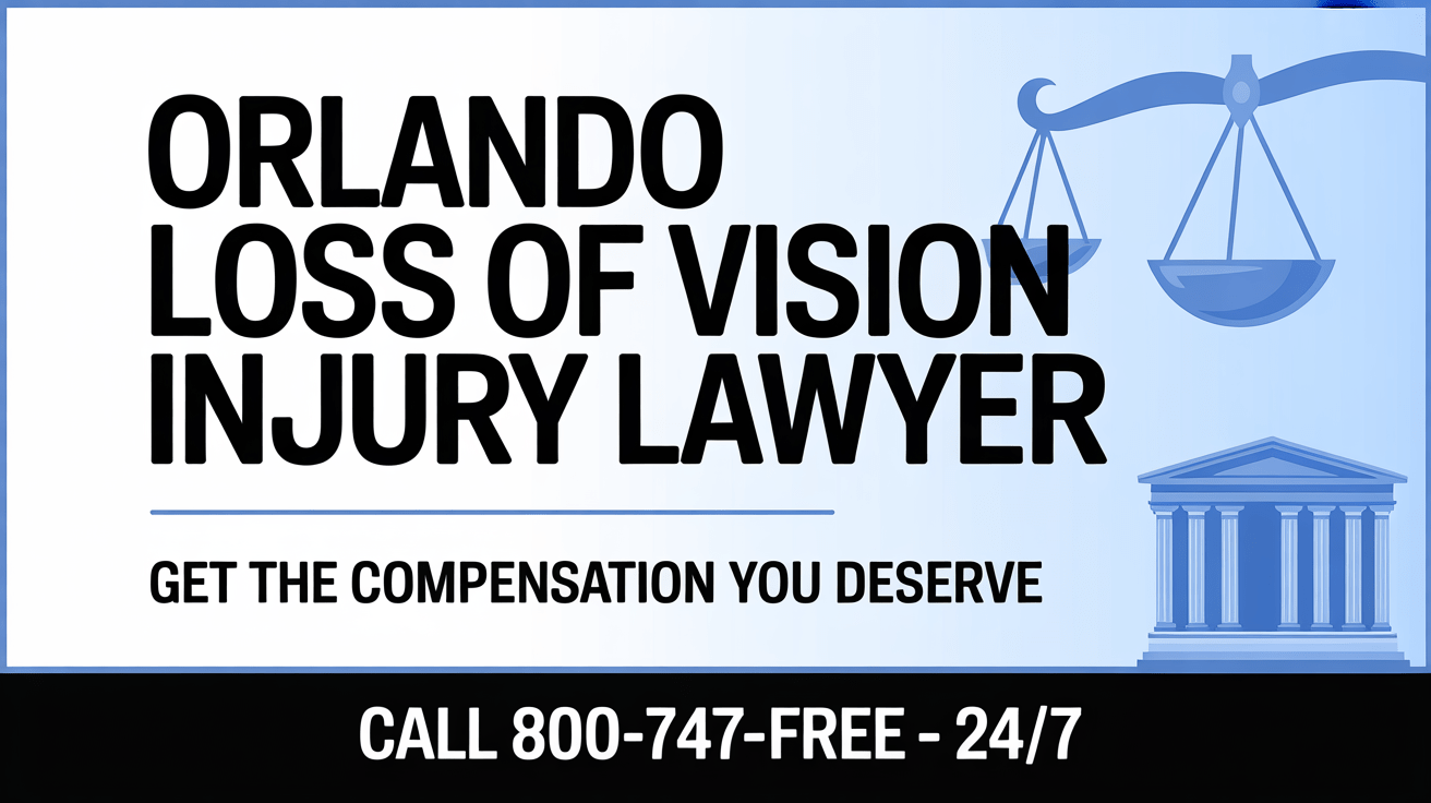 Abogado de Lesiones por Pérdida de Visión en Orlando