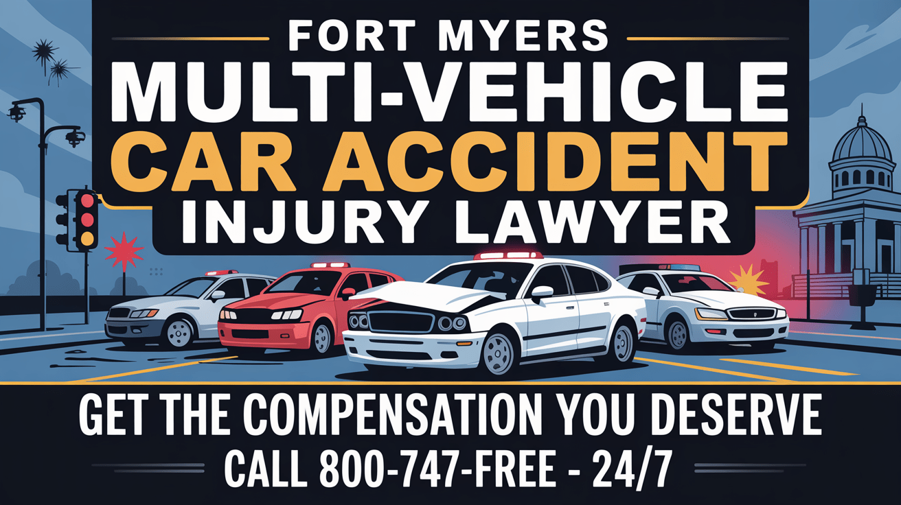 Fort Myers Multi-Vehicle Car Accident Injury Lawyer