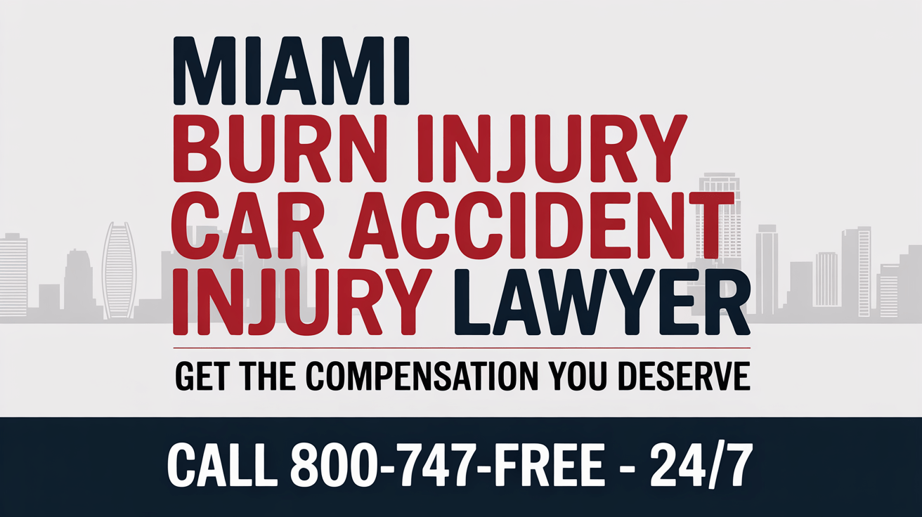 Miami Burn Injury Car Accident Injury Lawyer