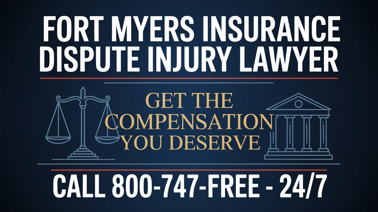 Fort Myers Insurance Dispute Injury Lawyer