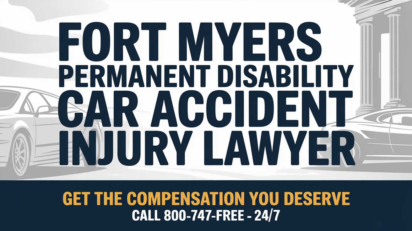 Fort Myers Permanent Disability Car Accident Injury Lawyer