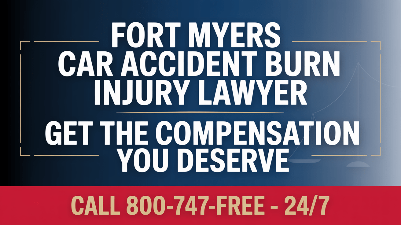 Fort Myers Car Accident Burn Injury Lawyer