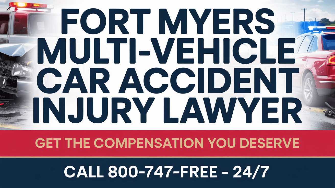 Fort Myers Multi-Vehicle Car Accident Injury Lawyer
