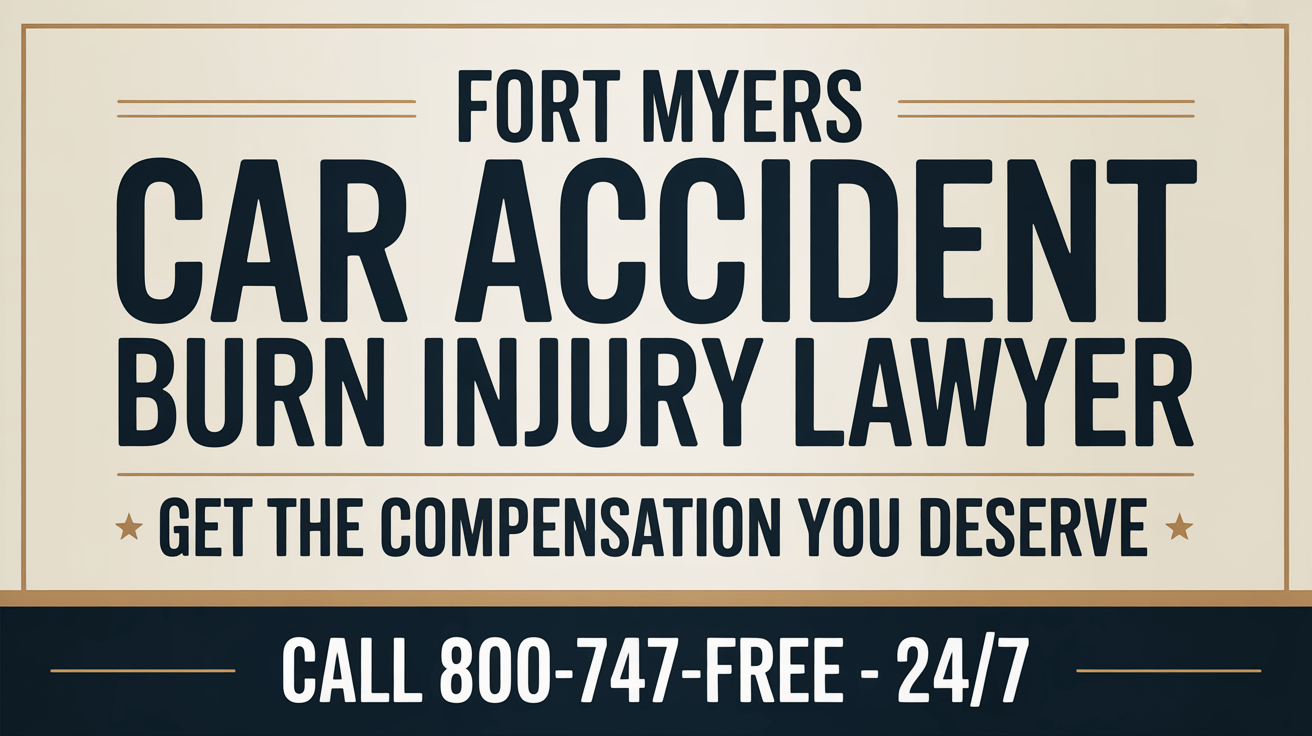 Fort Myers Car Accident Burn Injury Lawyer