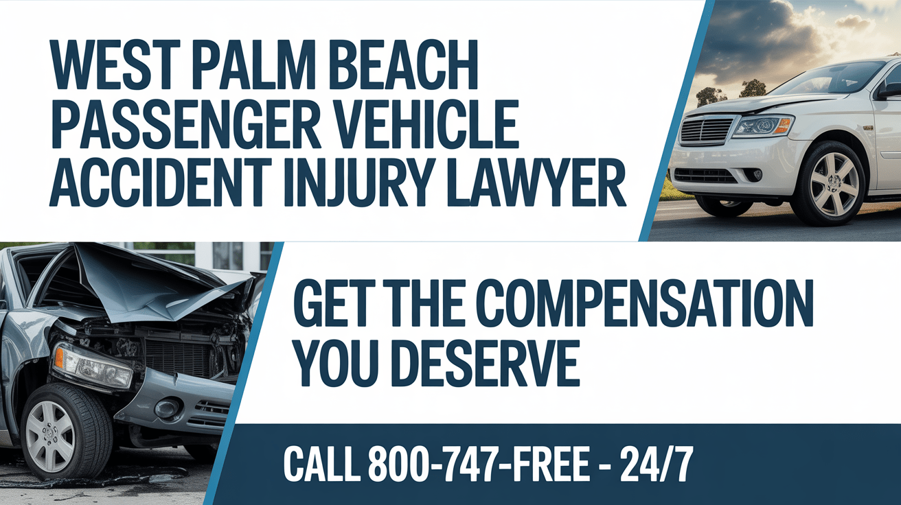 West Palm Beach Passenger Vehicle Accident Injury Lawyer