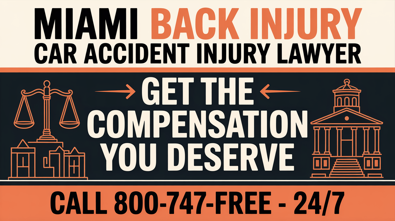 Miami Back Injury Car Accident Injury Lawyer