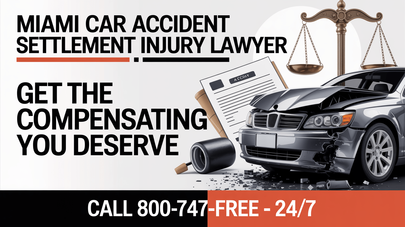 Miami Car Accident Settlement Injury Lawyer