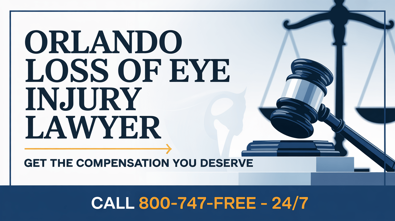 Orlando Loss of Eye Injury Lawyer
