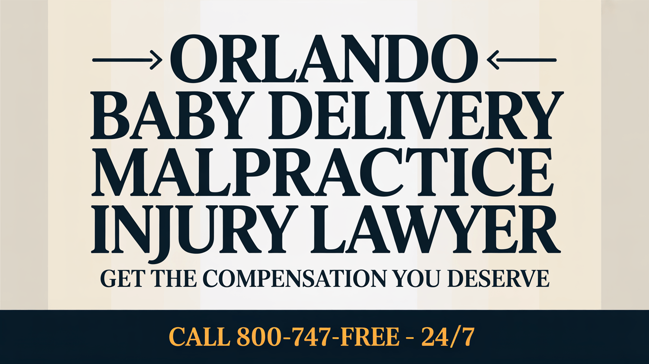 Abogado de Lesiones por Mala Práctica en el Parto en Orlando