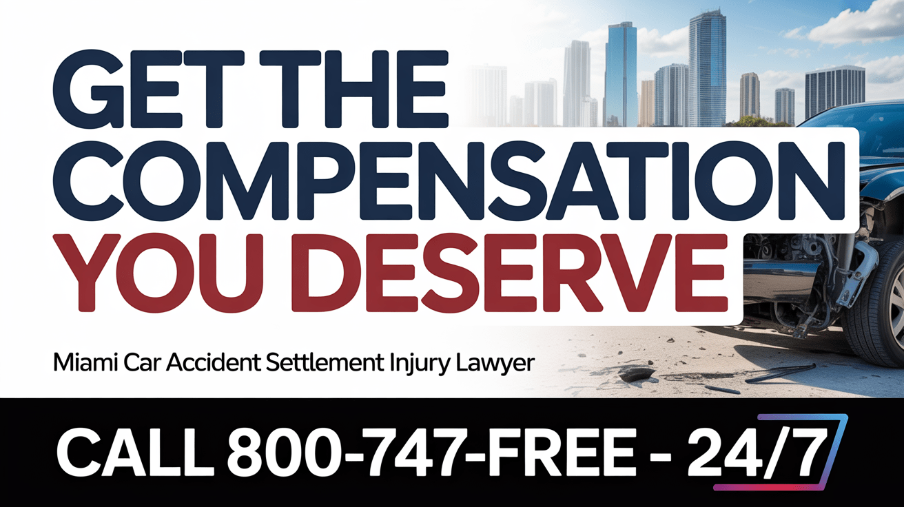 Miami Car Accident Settlement Injury Lawyer