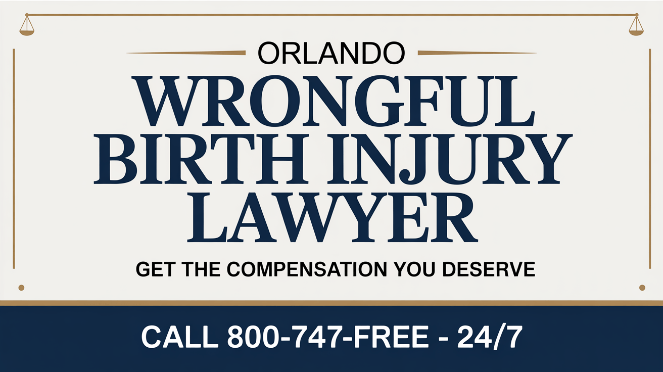 Abogado de Lesiones por Nacimiento Indebido en Orlando