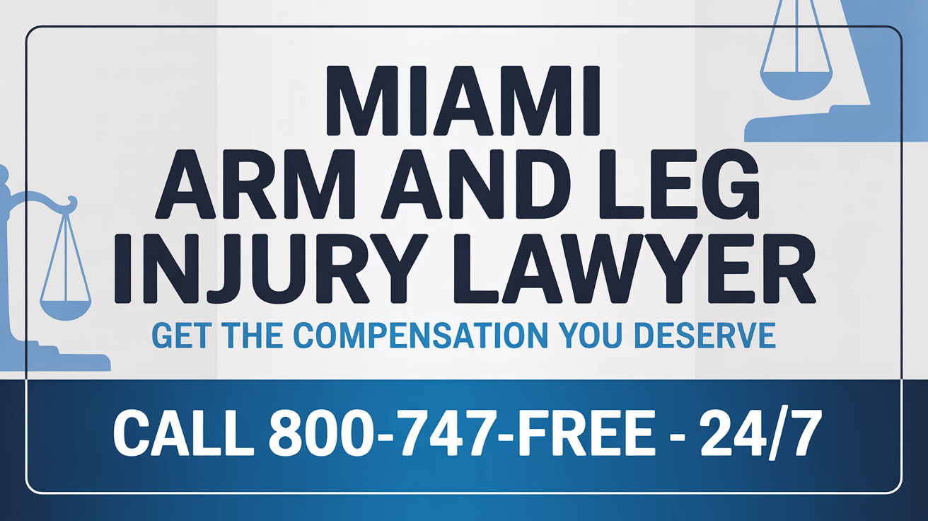 Miami Arm And Leg Injury Injury Lawyer