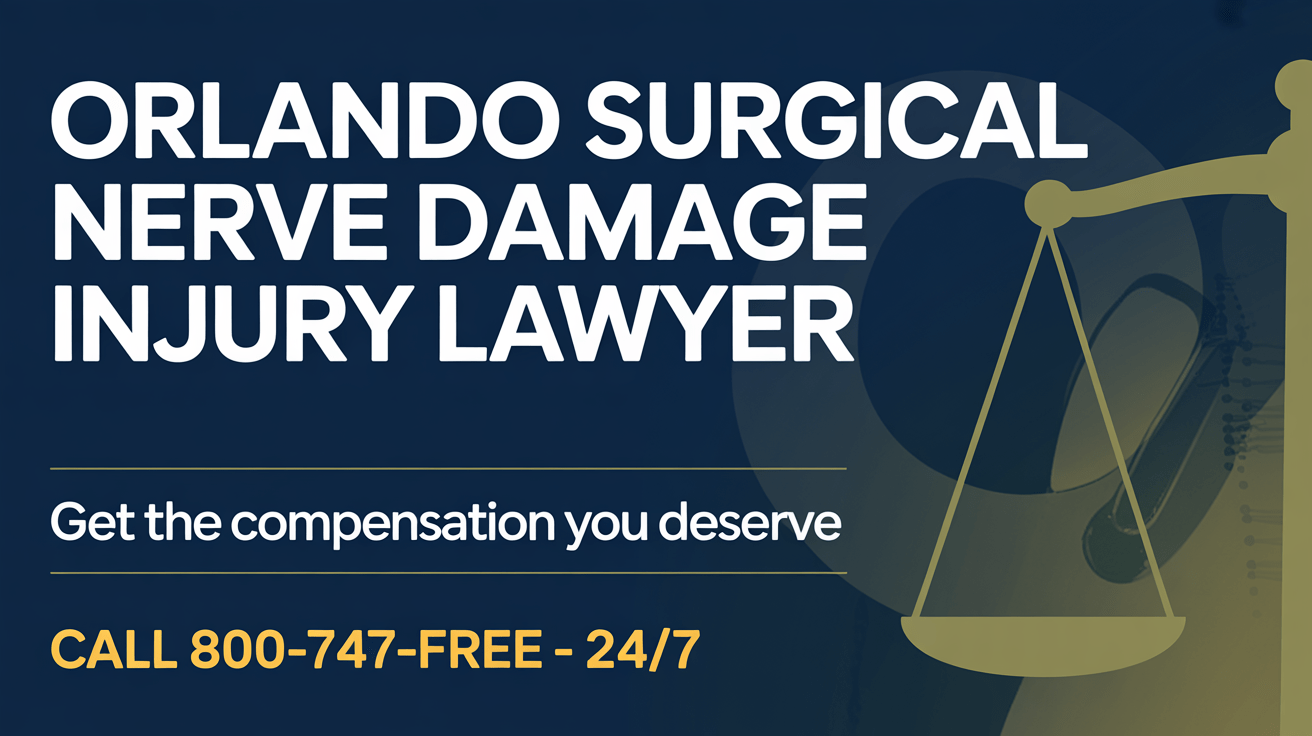 Abogado de Lesiones por Daño Nervioso Quirúrgico en Orlando