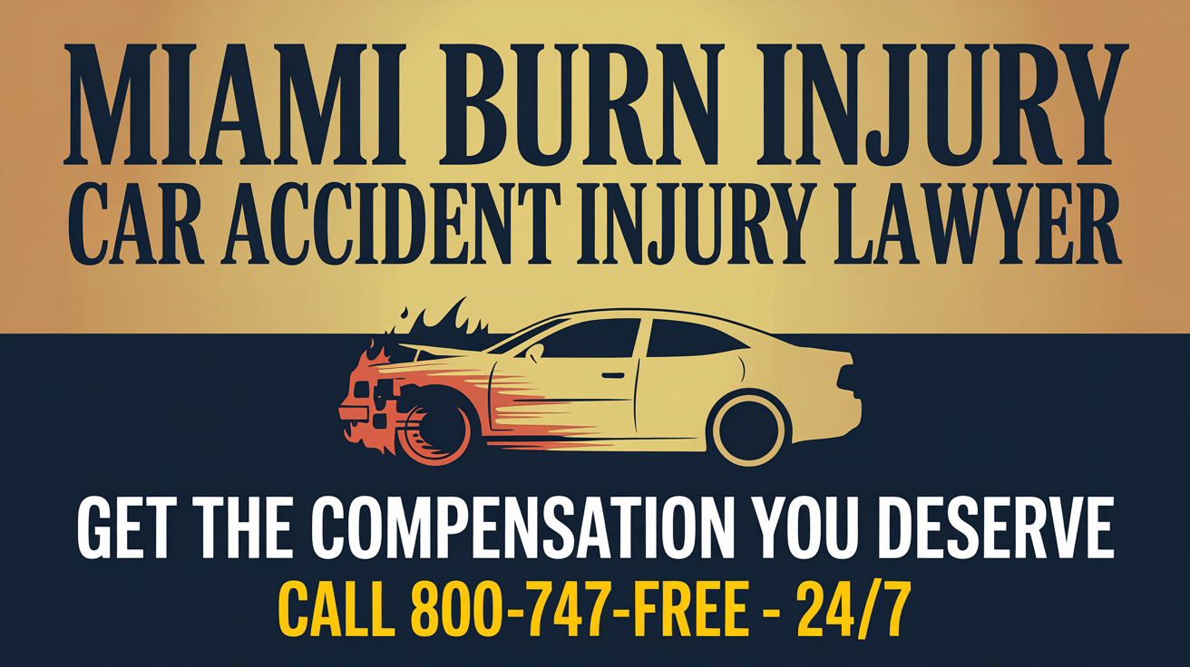 Miami Burn Injury Car Accident Injury Lawyer