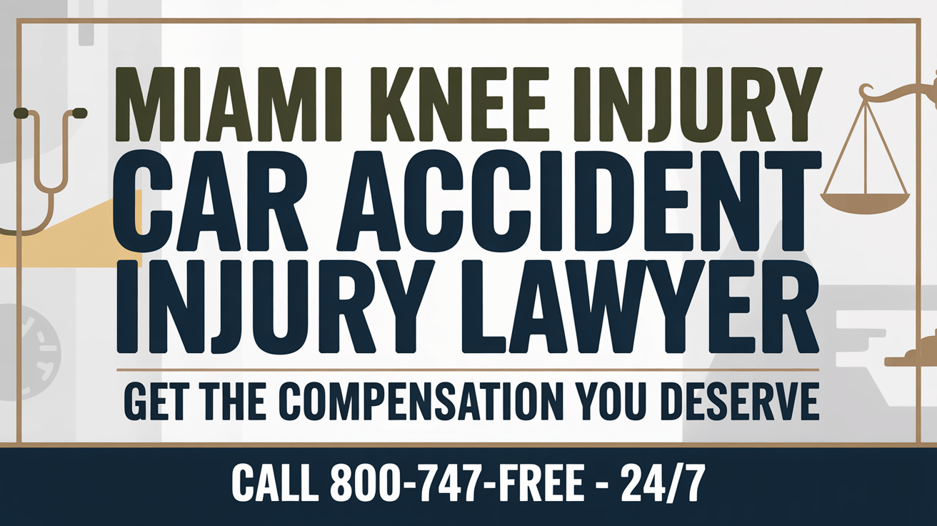 Abogado de lesiones por accidente de coche en Miami