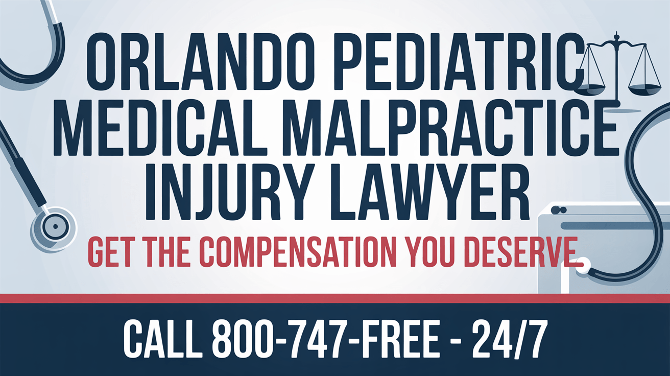 Abogado de Lesiones por Mala Praxis Médica Pediátrica en Orlando