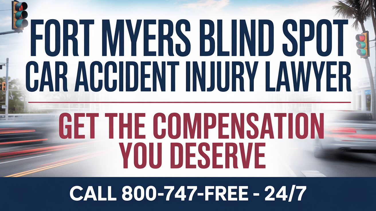 Fort Myers Blind Spot Car Accident Injury Lawyer
