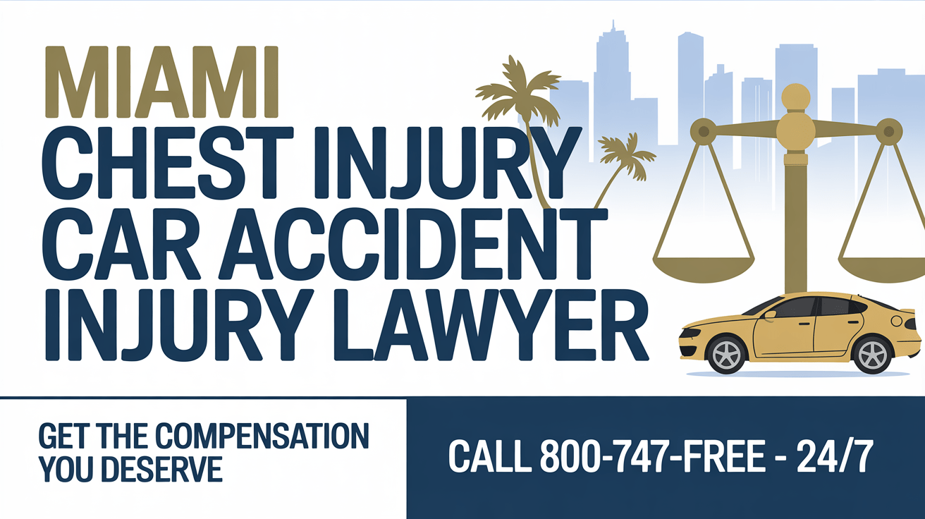 Abogado de lesiones por accidente automovilístico en Miami