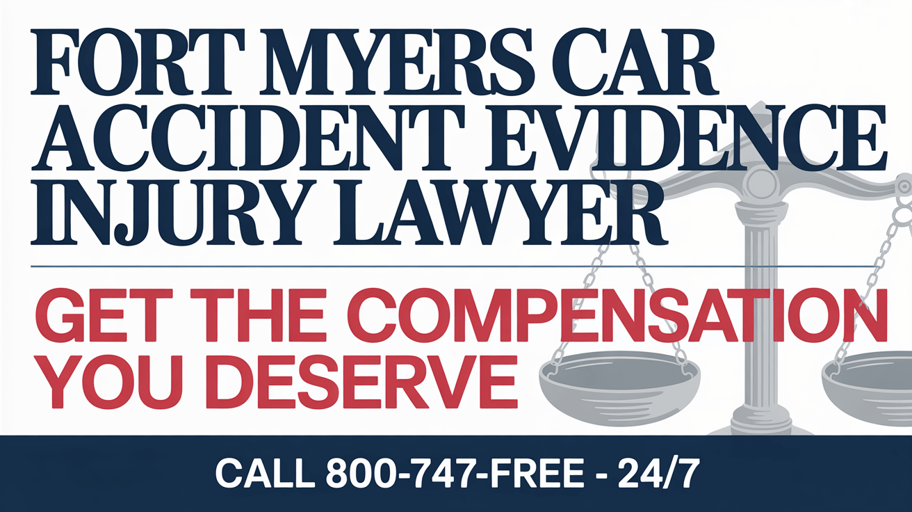 Fort Myers Car Accident Evidence Injury Lawyer