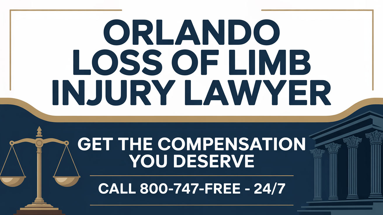 Abogado de lesiones por pérdida de extremidad en Orlando