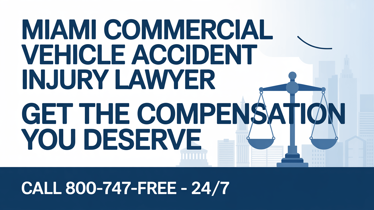 Miami Commercial Vehicle Accident Injury Lawyer