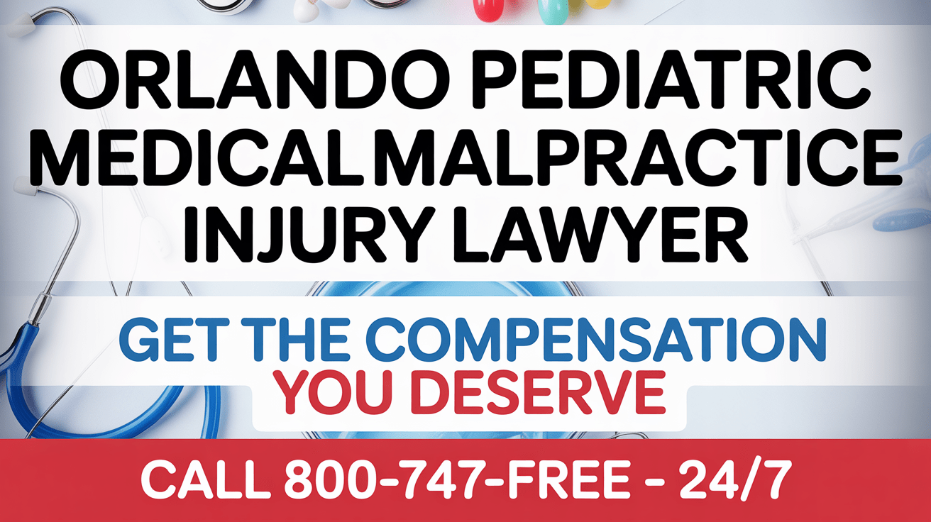Abogado de Lesiones por Mala Praxis Médica Pediátrica en Orlando