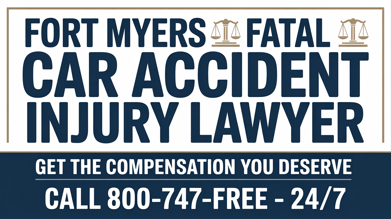 Abogado de Lesiones por Accidentes de Auto Fatales en Fort Myers