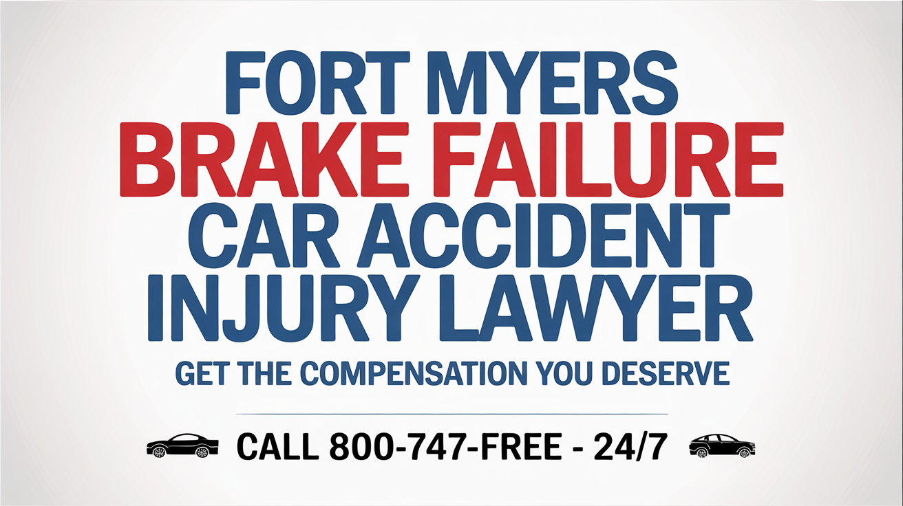 Abogado de Lesiones por Falla de Frenos en Fort Myers