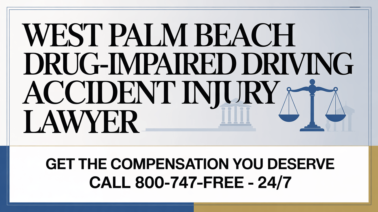 West Palm Beach Drug-Impaired Driving Accident Injury Lawyer