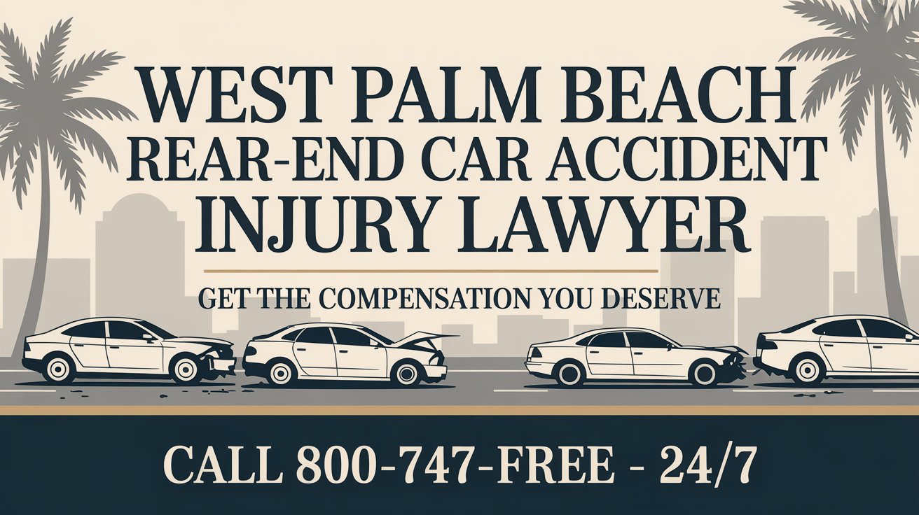 West Palm Beach Rear-End Car Accident Injury Lawyer 