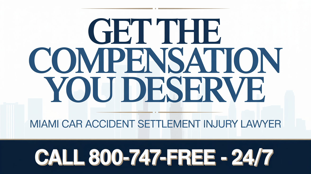 Miami Car Accident Settlement Injury Lawyer