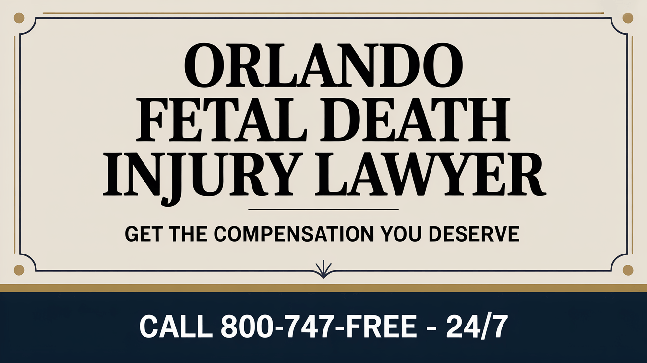 Abogado de Lesiones por Muerte Fetal en Orlando