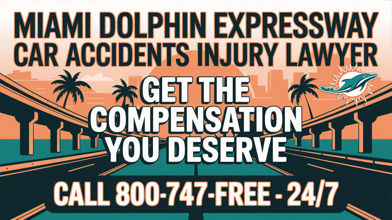 Abogado de Lesiones por Accidentes de Auto en la Dolphin Expressway de Miami