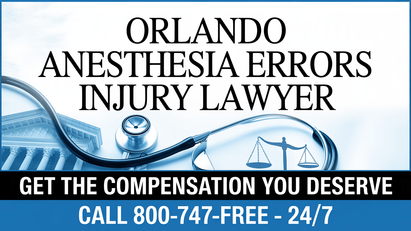 Orlando Anesthesia Errors Injury Lawyer