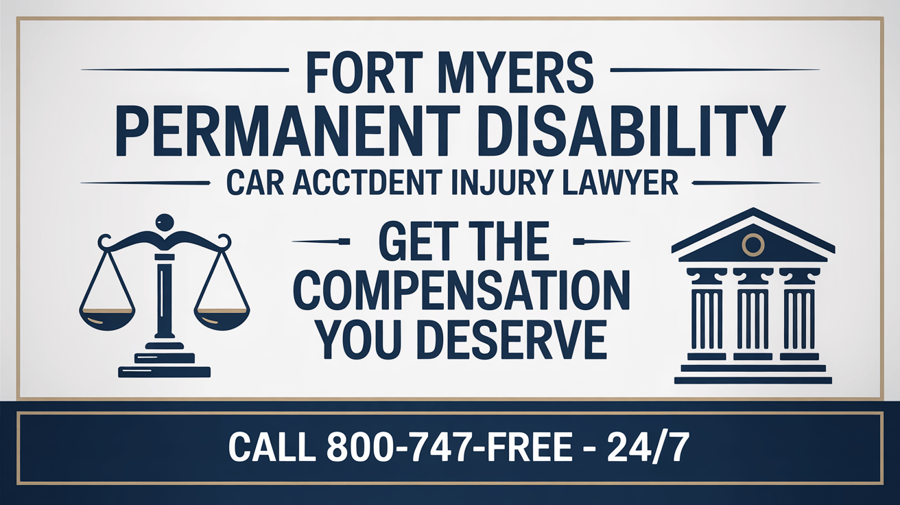 Fort Myers Permanent Disability Car Accident Injury Lawyer