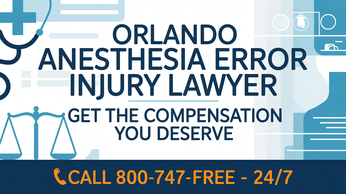 Orlando Anesthesia Error Injury Lawyer