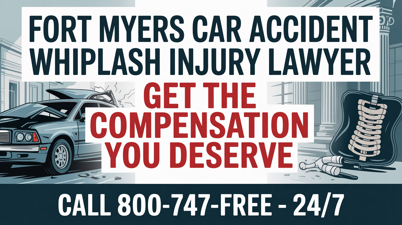 Fort Myers Car Accident Whiplash Injury Lawyer
