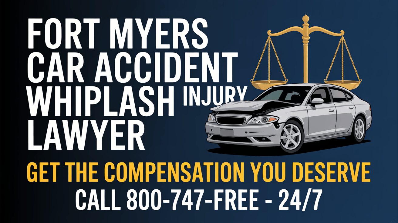 Fort Myers Car Accident Whiplash Injury Lawyer