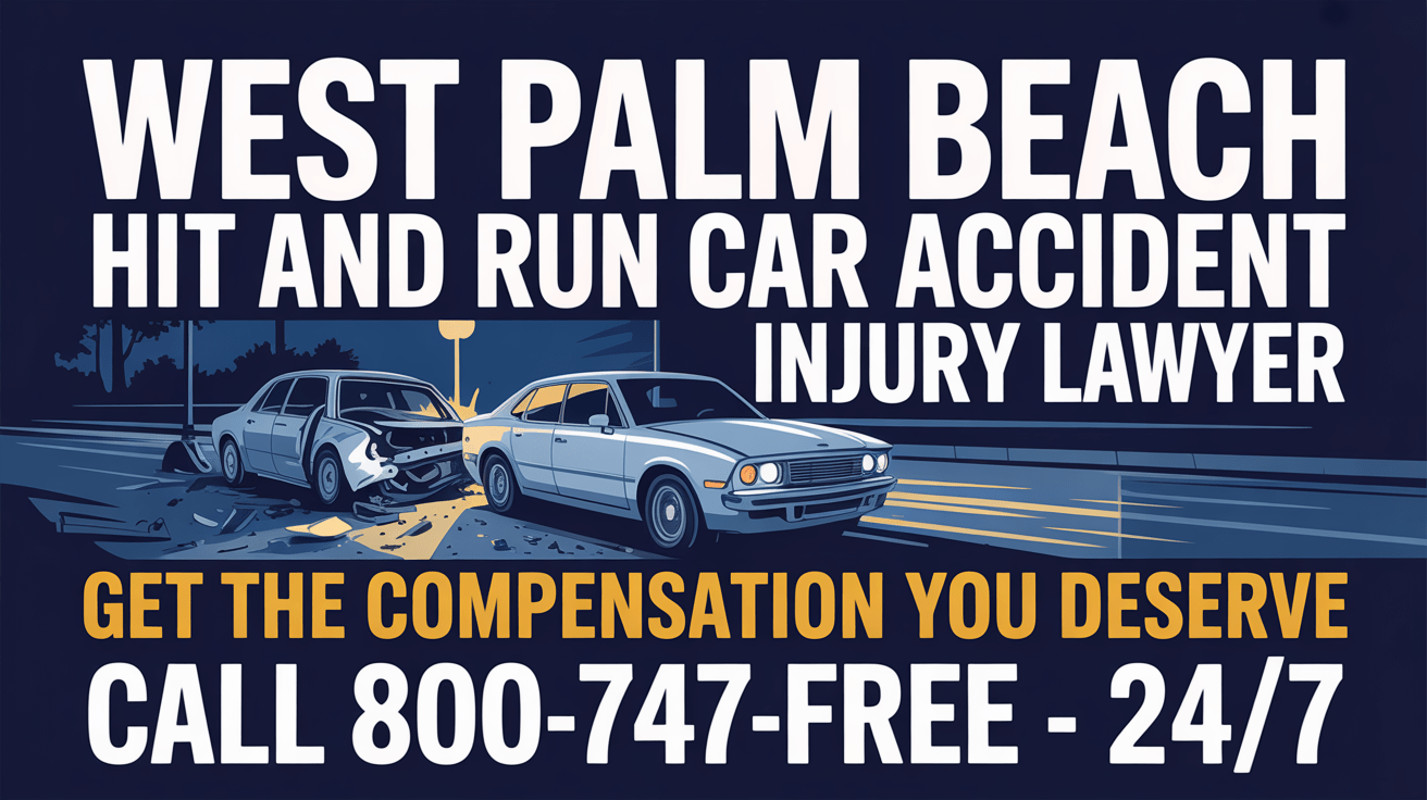 Abogado de lesiones por accidente de atropello y fuga en West Palm Beach