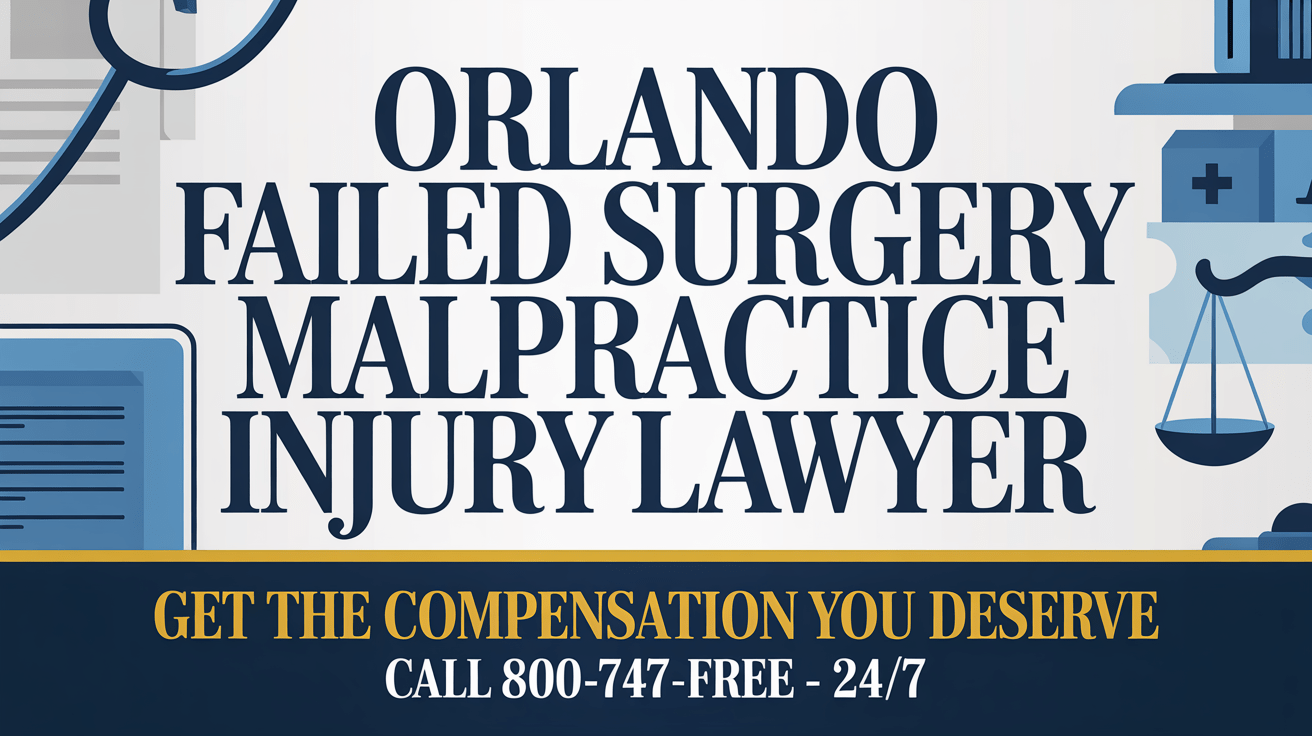 Orlando Failed Surgery Malpractice Injury Lawyer