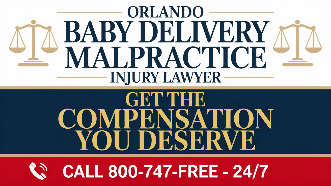 Abogado de mala praxis en el parto de bebés en Orlando