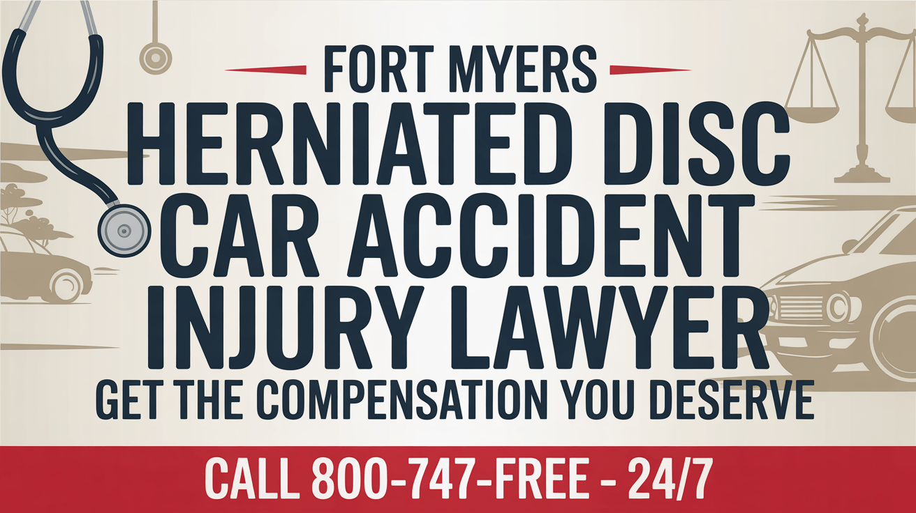 Fort Myers Herniated Disc Car Accident Injury Lawyer