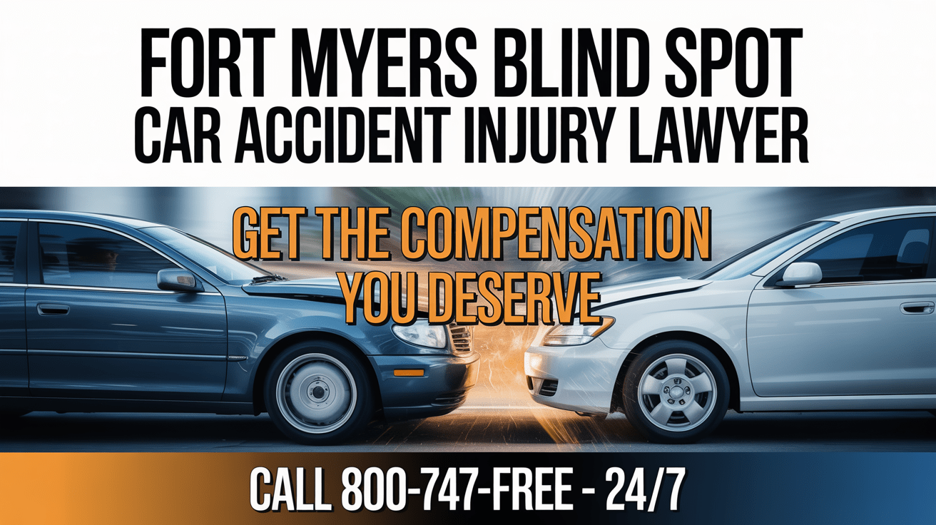 Fort Myers Blind Spot Car Accident Injury Lawyer