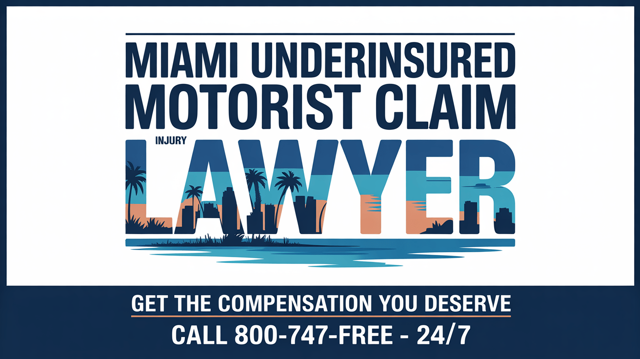 Abogado de lesiones por reclamo de automovilista subasegurado en Miami