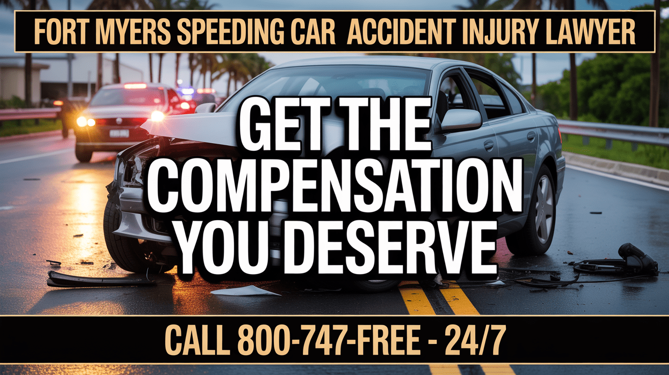 Fort Myers Speeding Car Accident Injury Lawyer