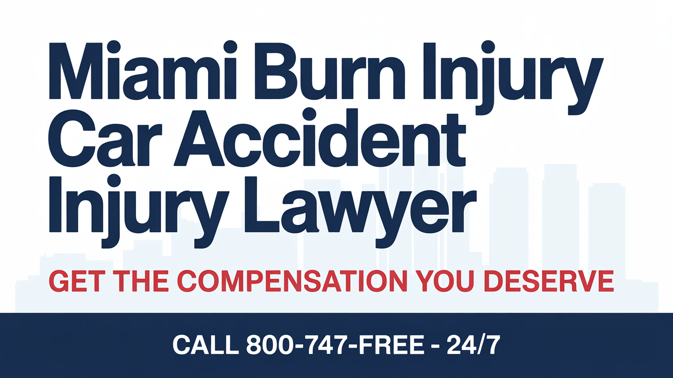 Miami Burn Injury Car Accident Injury Lawyer