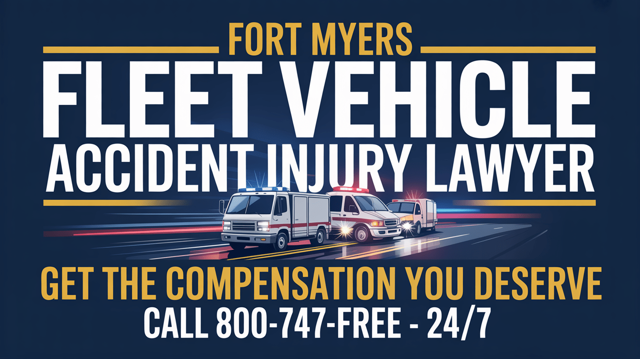 Fort Myers Fleet Vehicle Accident Injury Lawyer