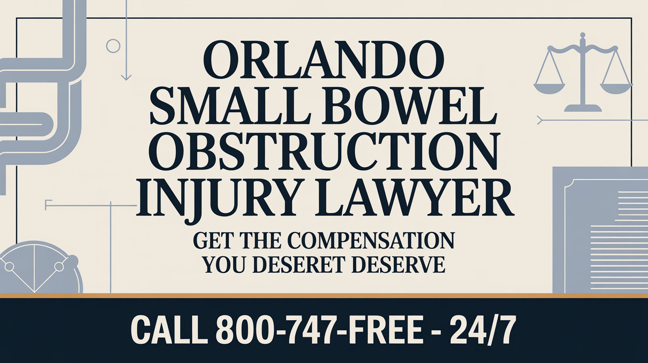 Abogado de Lesiones por Obstrucción del Intestino Delgado en Orlando