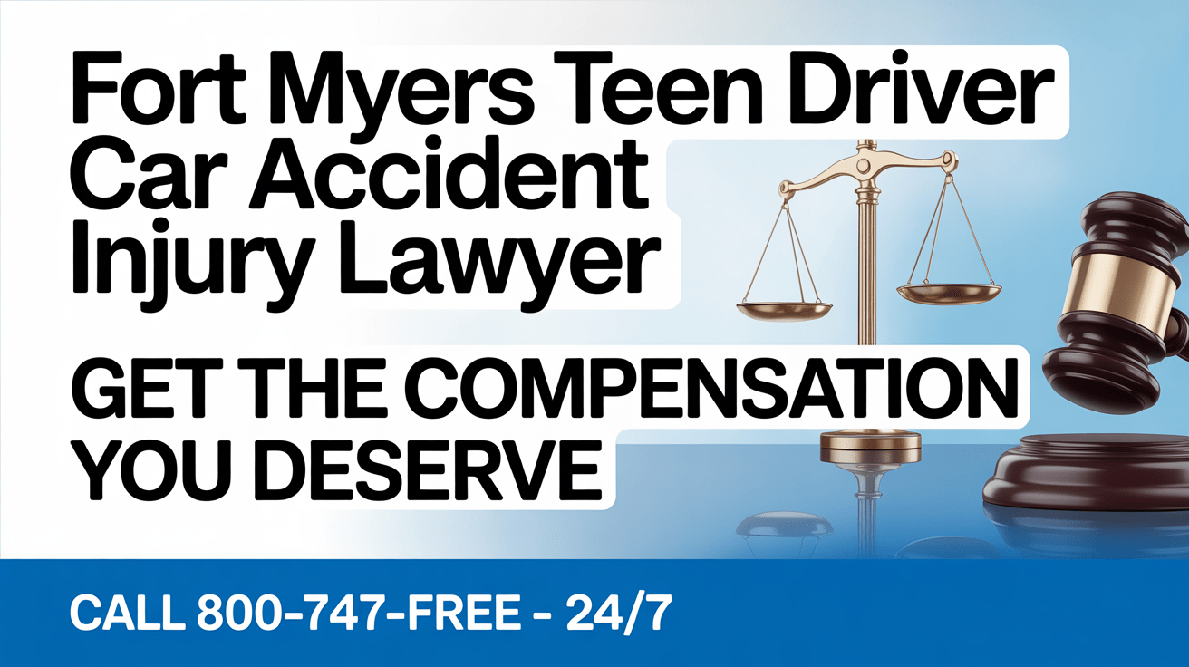 Fort Myers Teen Driver Car Accident Injury Lawyer
